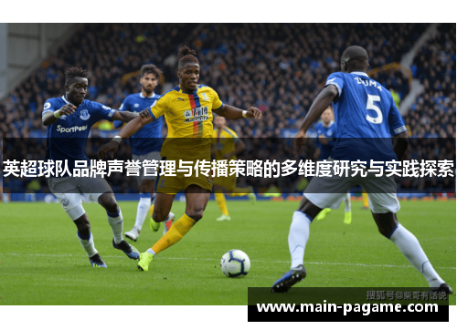 英超球队品牌声誉管理与传播策略的多维度研究与实践探索